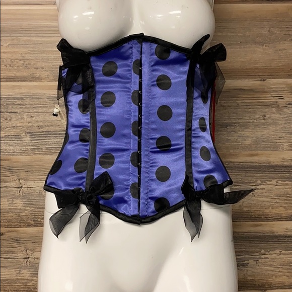 Hell Bunny Other - Hell Bunny Minnie Underbust Purple/Black NWT G1